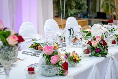 image of Venu flower decoration